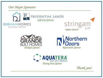 Golf Tournament Major Sponsors