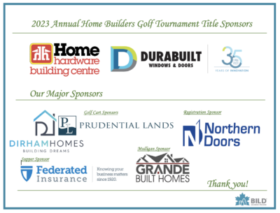 Golf Tournament Major Sponsors